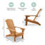 Acacia Foldable Outdoor Adirondack Chair