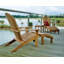 Adirondack Outdoor Teak Ottoman