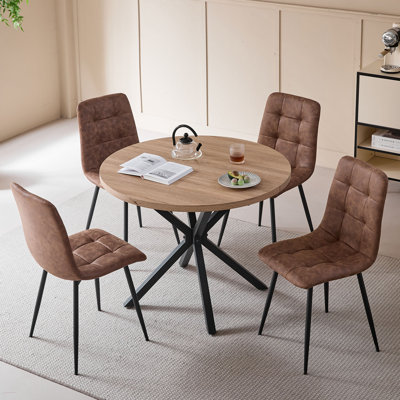 50 cm H Cotton Blend Side Chair