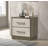 2-Drawer Nightstand With Floating Base Design