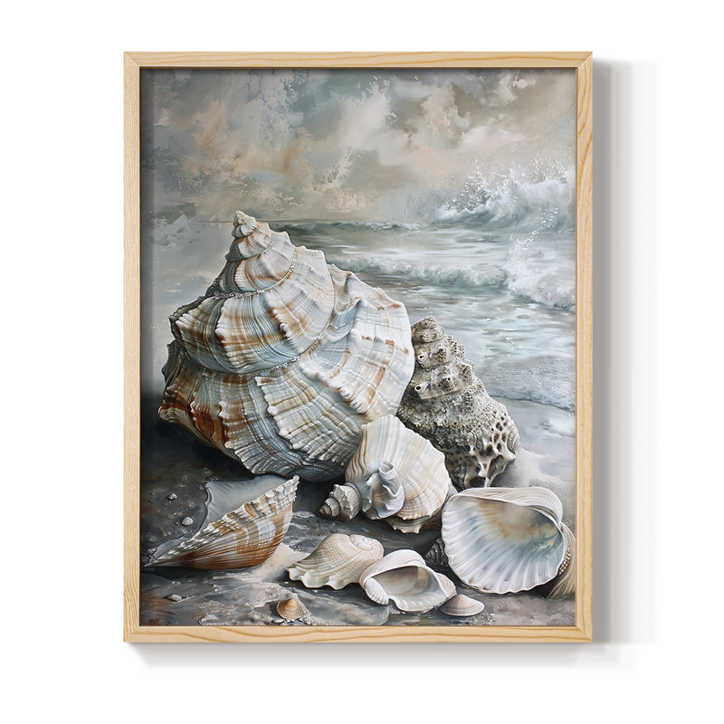 NAUTICAL Series CCXCI, reproduction encadrée - bois massif, Naturel, H 11 po x l 9 po