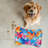Fall Leaf Art - Bone Shape Feeding Mat