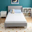 Matelas simple de 12,7 cm (5 po) livré en boîte, matelas hybride mi-ferme pour enfants et adolescents, lits superposés et lits gigognes