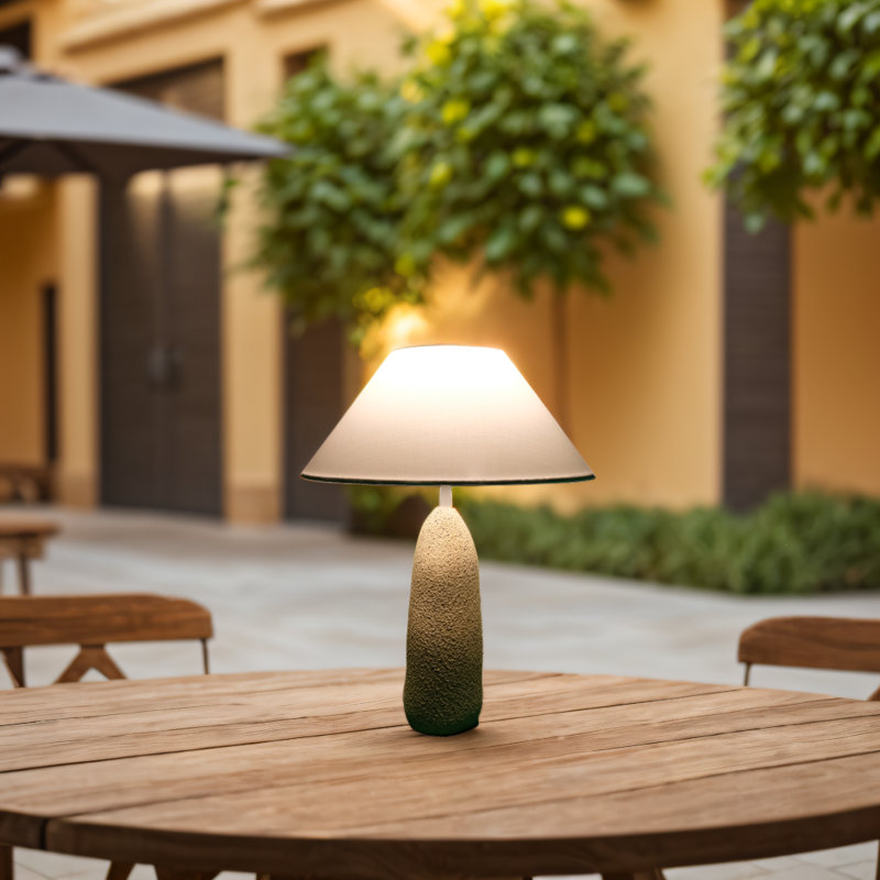 BLOWN SAND  TABLE LAMP