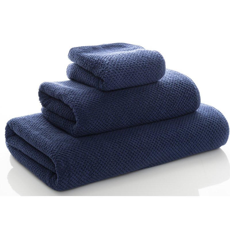 Bee Waffle Waffle Towel, Olive, Extra Large, Hand Towel 1-Pack