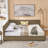 Queen Size Upholstered Tufted Bed Frame, Sofa Bed Frame With Comfortable Backrest And Armrests, Queen Size Bed For Bedroom, Living Room,Velvet(85.5''*64.5''*30.5'')-295141324-295141327