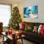 «Snowman Winter Forest», art mural sur toile-1169545995