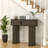 39.37'' Console Table, with 3 Storage and Sliding Doors Accent Tables for Entryway-1935878362