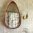 60" x 22" Organic Irregular Wood Framed Full Length Floor Mirror, Asymmetrical Decorative Mirror for Bedroom, Living Room, Entryway-1627399285-1620244776