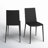 Brett 18'' H Leather Upholstered Metal Armchair-751928385-751928396