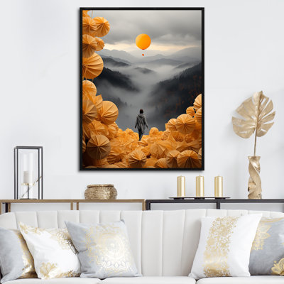 Sky Is The Limit Woman Motivation VII - Motivation, art mural