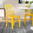 Akins Indoor/Outdoor Commercial Grade Metal Modern Dining Chairs by Flash Furniture-1927036414-2007076145