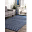 Tapis rayé en laine Xzayden-1302886370