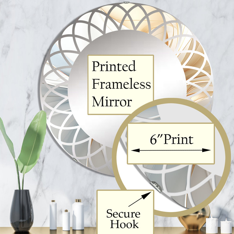 Miroir Stuard, 32 po x 32 po