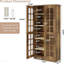Armoire de rangement haute et spacieuse