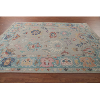 All-Over Oushak Indian Area Rug 8x10