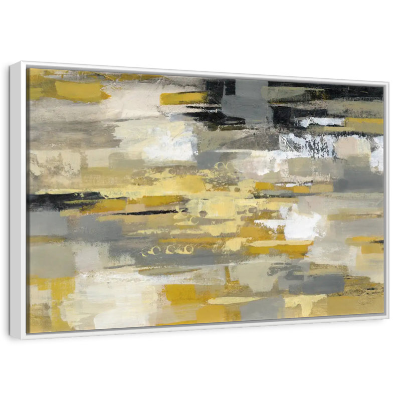 Passerelle urbaine, Cadre flottant blanc, 37 po x 25 po