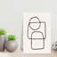 Minimalist Line Composition 10 by Little Dean - Wrapped Canvas Print-1288746135