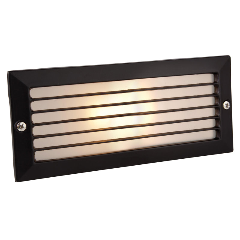Bricklight Black Metal Step Light, Normal