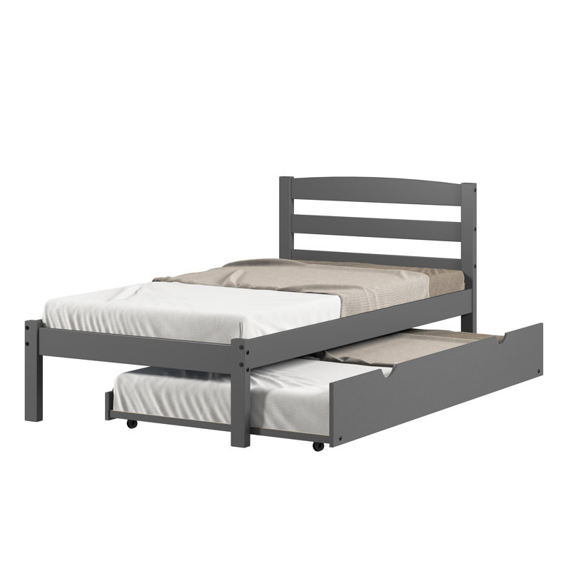 Lit simple avec lit gigogne Hayne Kids