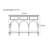 American country retro light luxury console table-858519329