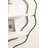 Wavella Modern Scalloped Three-Tier Wall Shelf