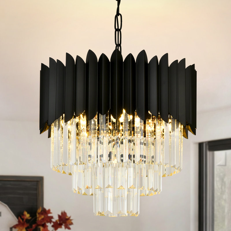 Algenis Crystal Chandelier, 37cm H x 38cm W x 38cm D