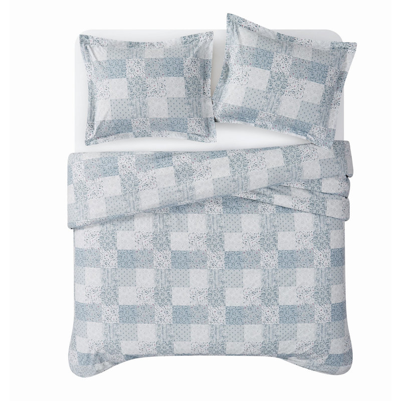 The Farmhouse by Rachel Ashwell Bohemian Rhapsody Duvet Cover Set, Queen Duvet Cover + 2 Standard Shams