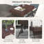 Table d'appoint pliante en rotin