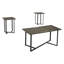 Ensemble de table, ensemble de 3 pièces, bout, salon, contemporain, moderne
