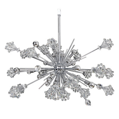 Constellation 30 LT Chrome/Clear Pendant Allegri