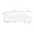 Modern Contemporary Style 2Pc Sectional Sofa Right Arm Chaise Left Arm Sofa Plastic Legs Corduroy Upholstered-780290106