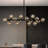 Holmesfield 16 - Light Dimmable Bubble Glass Sputnik Modern Linear Chandelier-1200774541