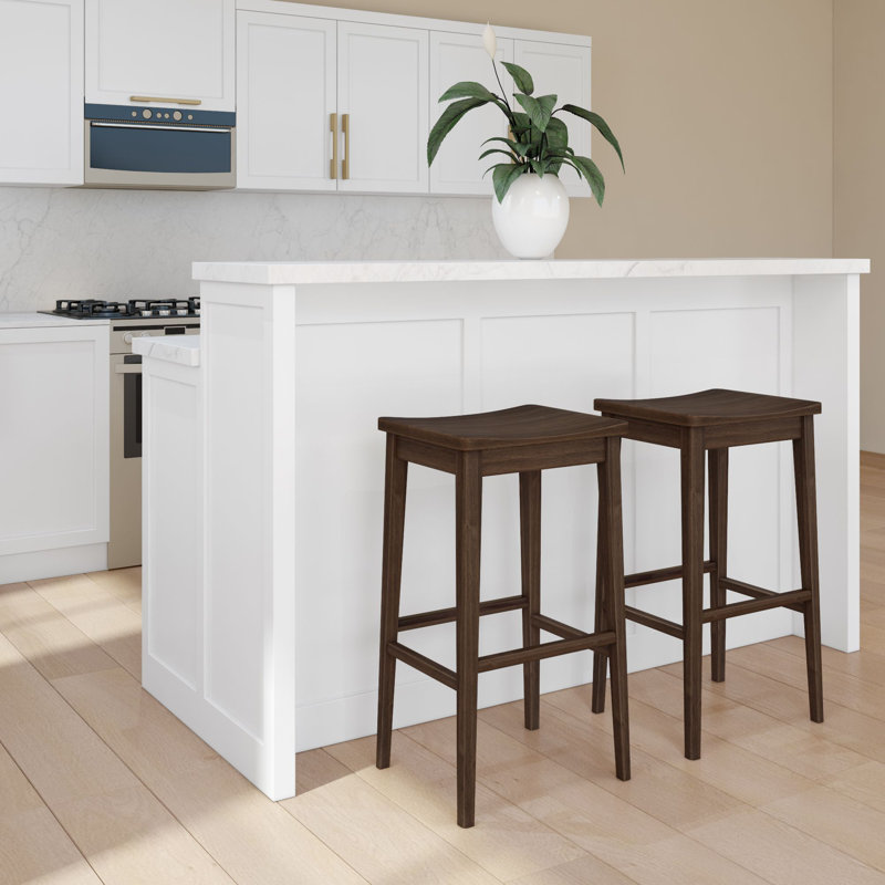 Tabouret de bar Smythe, Noyer, 2
