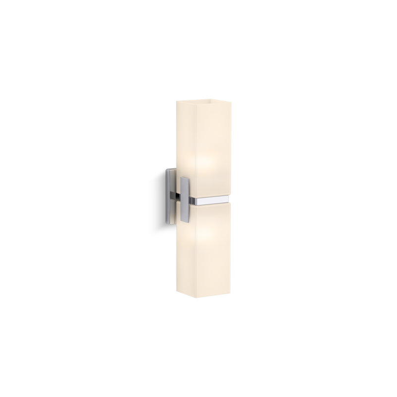 Honesty Two-Light Sconce, Polished Chrome