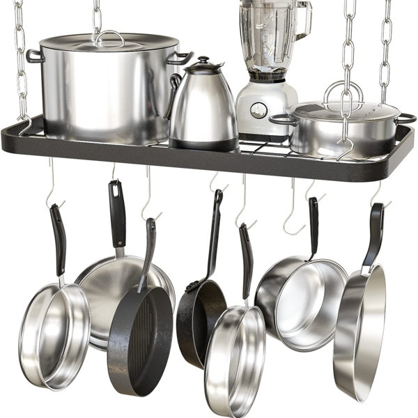 Pot Rack Chain Prep & Savour Debe Steel Pot Rack Chain - Wayfair Canada