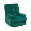 Fauteuil inclinable en velours-1970874507