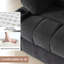 Fauteuil inclinable et pivotant avec massage et chaleur Latitude Run®-1602525493