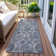 Malchow Washable Damask Indoor / Outdoor Rug