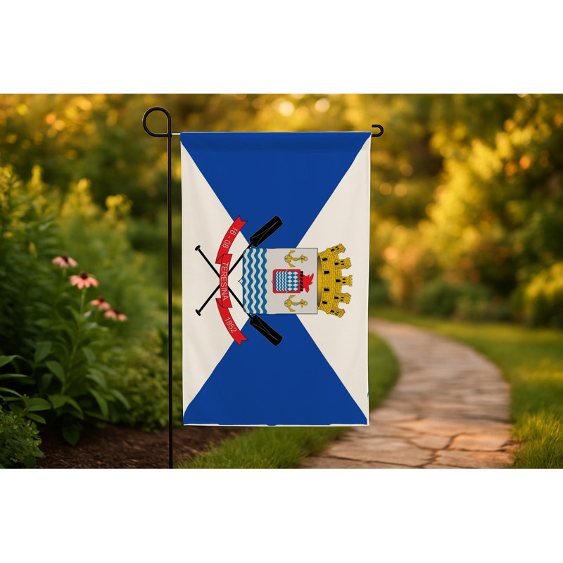 Drapeau de la ville de Teresina — Drapeau extérieur, H 36 po x l 60 po