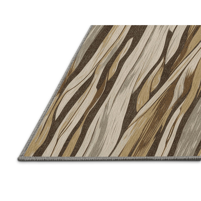  Tapis hawaïen lavable Driftwood, Rectangle 5 pi x 7 pi