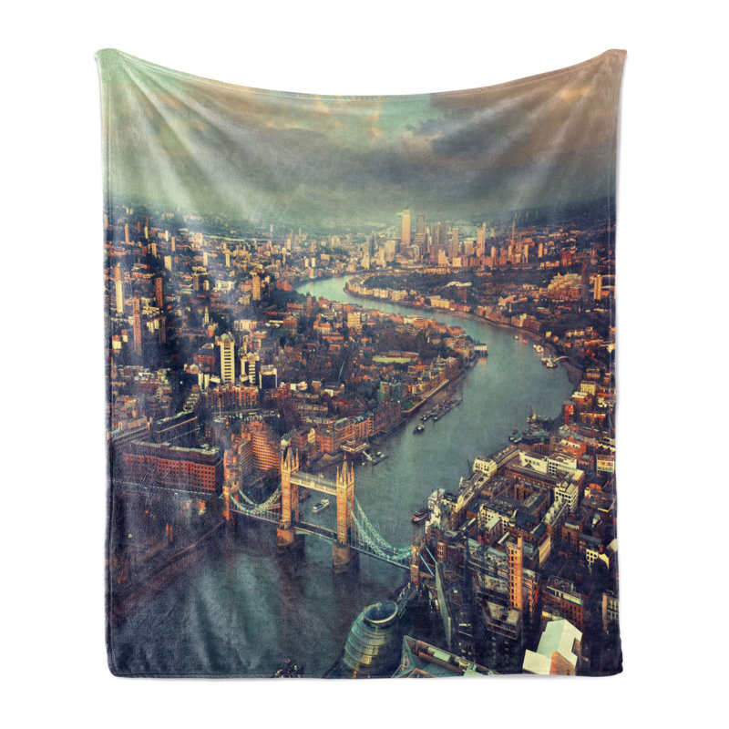Hand Woven Throw Blanket, 60" x 80"