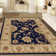 Weisgerber Oriental Navy/Beige Area Rug