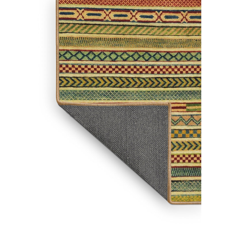 Abstract Indoor Rug, Rectangle 4' x 6'