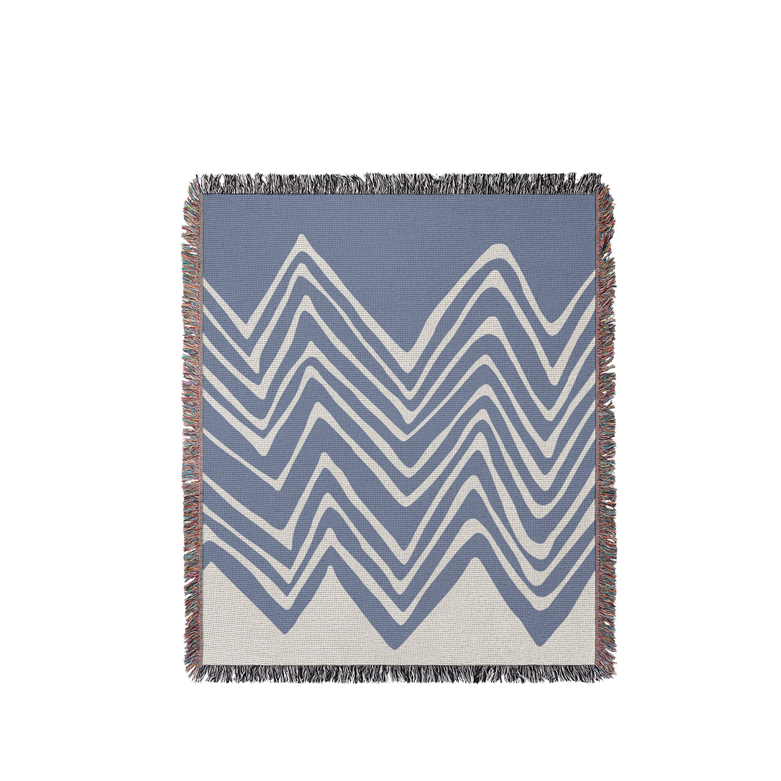Addai Throw Blanket, Sky Blue, 60" H x 60" W (Throw)