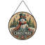 Merry Christmas Snowman Scene-923747920