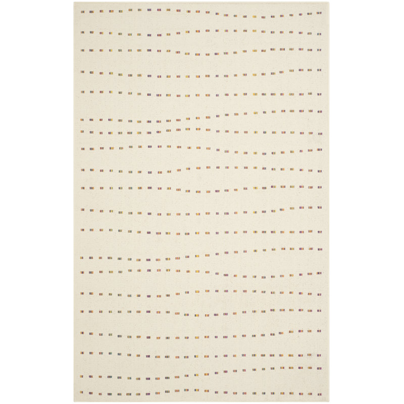 Abstract Hand Woven Indoor / Outdoor Area Rug, Rectangle 122 x 170 cm