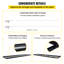 Upgrade Garage Wall Shelf 2 x 8 ft Garage Shelving Wall Mounted Steel Shelf