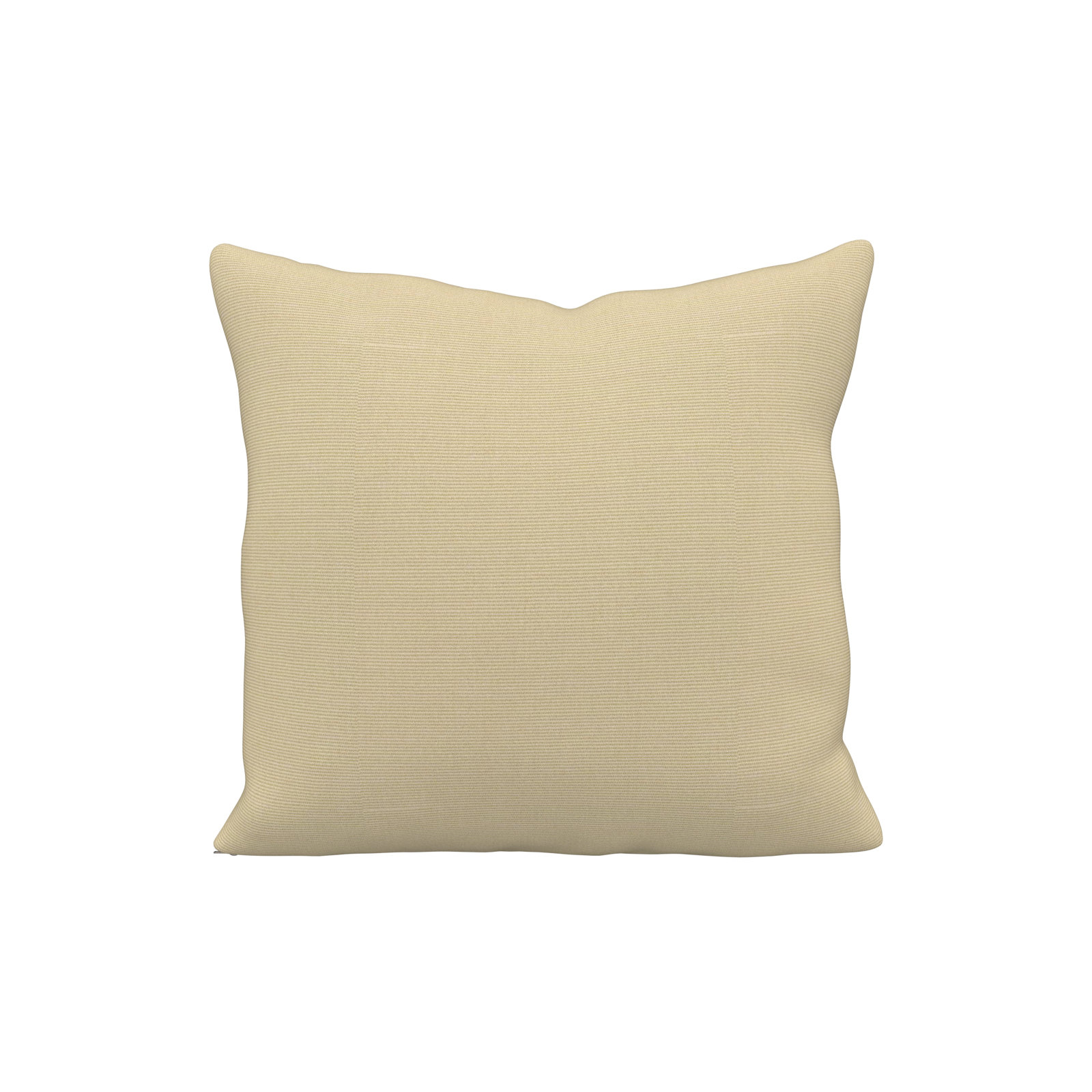 Indoor/Outdoor Throw Pillow, Square 20", Antique Beige Sunbrella® Canvas