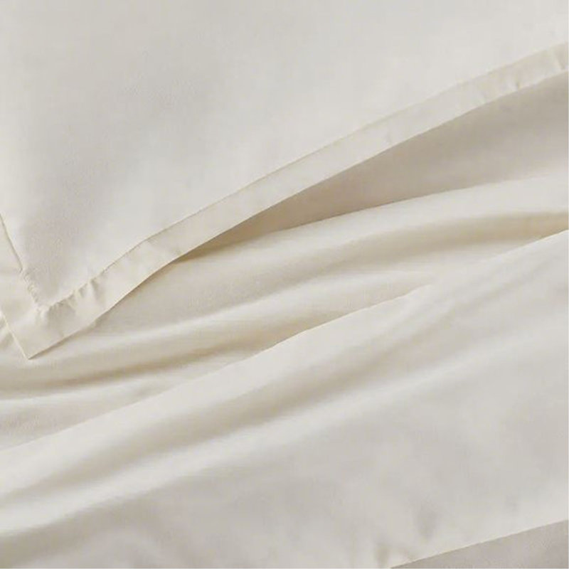 Housse de couette simple Simply Clean, Blanc lait, Housse de couette pour très grand lit